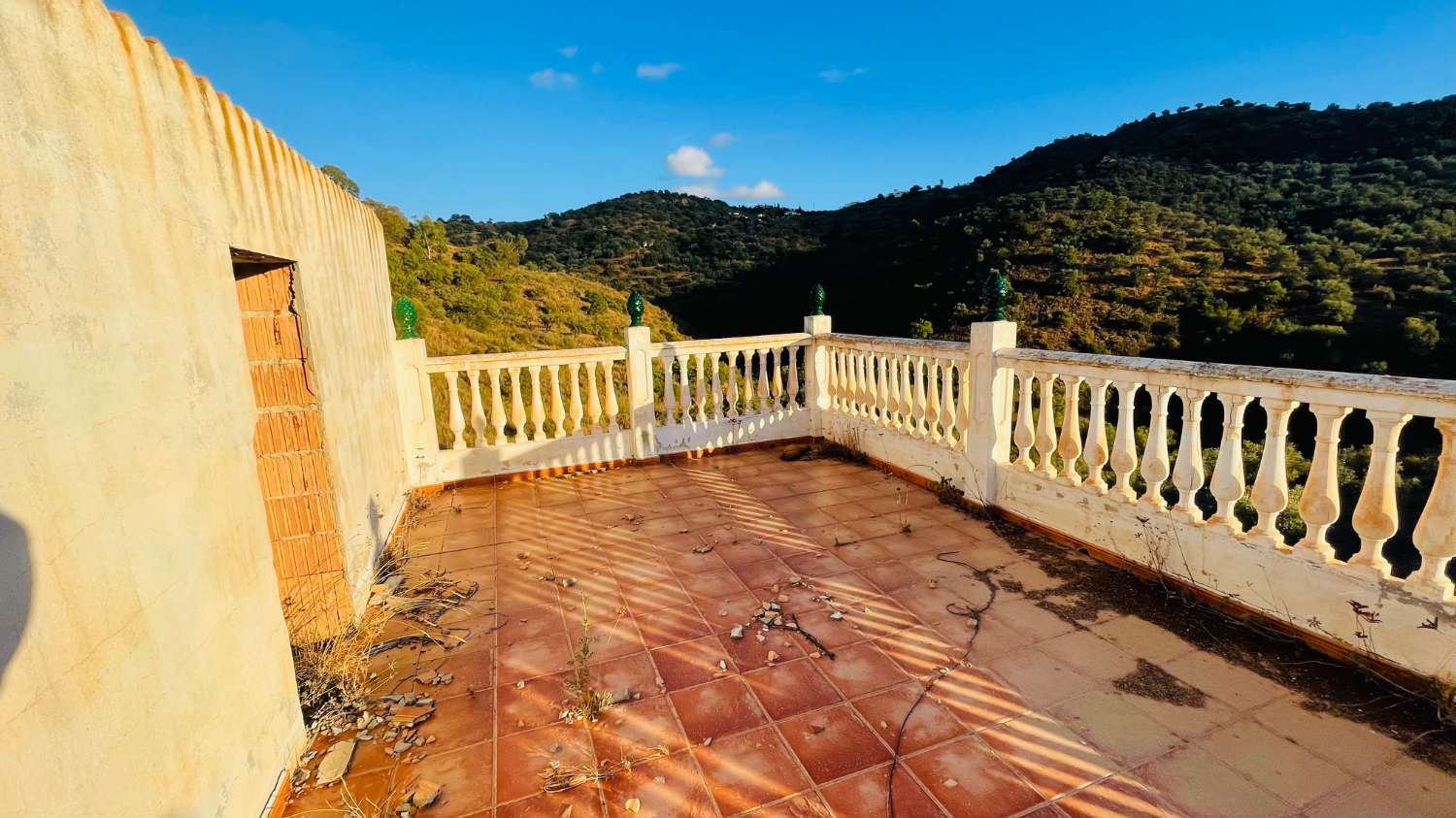 CHALET EN LOS ROMANES DE 177 M2 PARA TERMINAR CON PARCELA DE 13.800 M2 CON OLIVOS